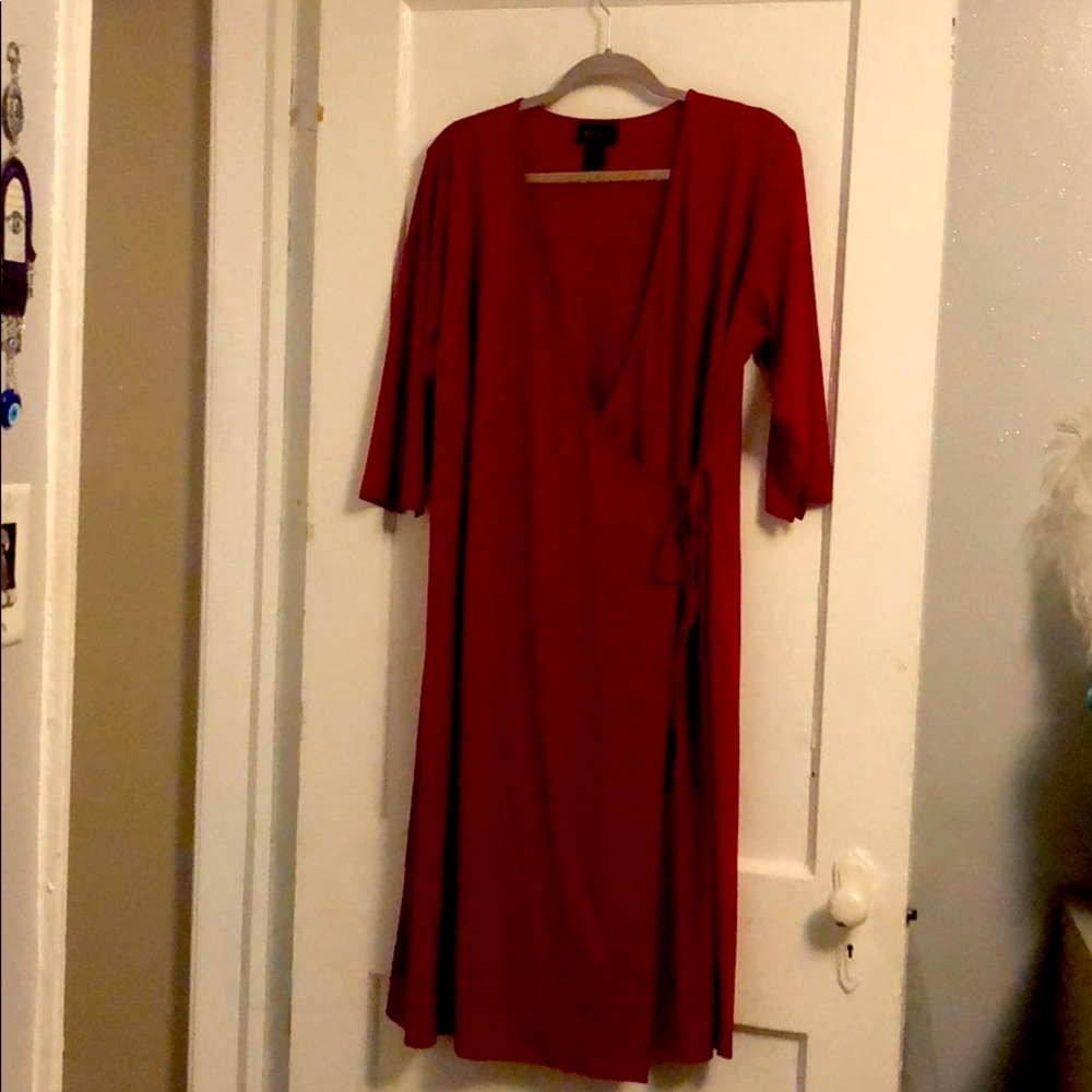Dress faux Wrap Dress Lane Bryant 14/16